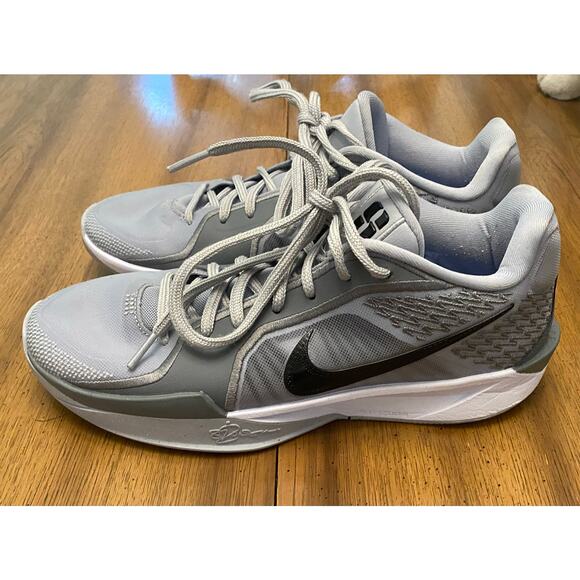 Nike‎ Sabrina 2 Basketball Shoes Wolf Grey Size 8.5 Upgraded Blumaka Inserts - Picture 1 of 16